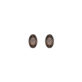 smoky quartz earrings